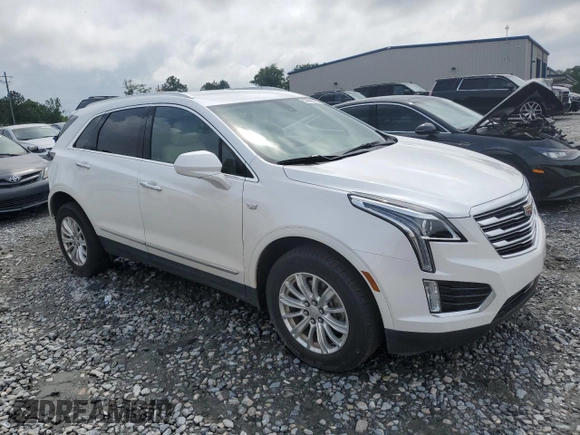 2018 Cadillac XT5 FWD with VIN 1GYKNARS1JZ222767, listed as a Copart auction lot 57989015 with 33,464 mi miles and Salvage title. Bid and sale history available at DreamBid. Image 4.