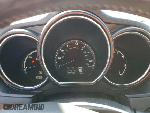 2006 Lexus RX 400h with VIN JTJHW31U860013816, listed as a Copart auction lot 58653215 with 265,114 mi miles and Salvage title. Bid and sale history available at DreamBid. Image 9.