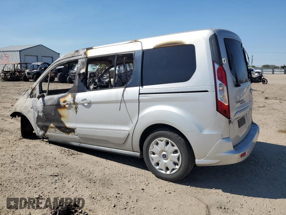 2014 Ford Transit Connect XLT with VIN NM0GS9F73E1154878, listed as a Copart auction lot 56160255 with Not provided miles and Salvage title. Bid and sale history available at DreamBid. Image 2.