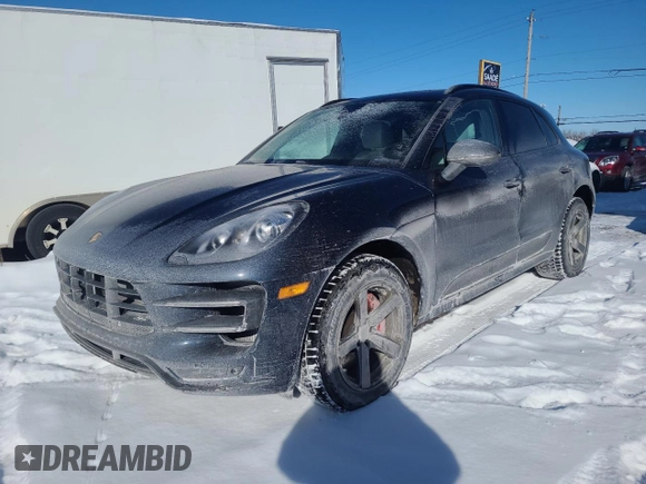 2015 Porsche Macan Turbo z VIN WP1AF2A56FLB97206, wystawiony jako Copart lot #44386585 z przebiegiem 117 376 mil mil oraz Czysty tytuł • Clean title. Historia ofert i sprzedaży dostępna na DreamBid. Obrazek 2.