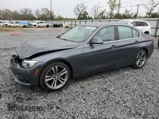 2017 BMW 3 Series 330i xDrive with VIN WBA8D9G54HNU58424, listed as a Copart auction lot 46300085 with 84,171 mi miles and Salvage Title. Bid and sale history available at carsss.com. Image 1.