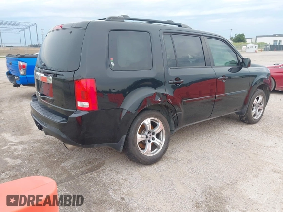 2013 Honda Pilot EX-L with VIN 5FNYF3H50DB042467, listed as a IAAI auction lot 42260597 with 165,836 mi miles and . Bid and sale history available at DreamBid. Image 4.