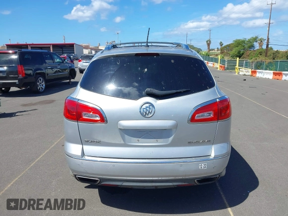 2015 Buick Enclave Convenience with VIN 5GAKRAKD9FJ147474, listed as a IAAI auction lot 41725410 with Not Provided miles and . Bid and sale history available at carsss.com. Image 16.