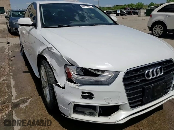 2016 Audi A4 Premium с VIN WAUBFAFL0GN018541, выставлен на аукционе Copart как лот 55672265 с пробегом 127 362 миль миль и Списание • Salvage title. История ставок и продаж доступна на DreamBid. Изображение 13.