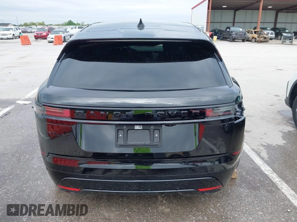2024 Land Rover Range Rover Velar Dynamic SE with VIN SALYL2EX1RA368859, listed as a IAAI auction lot 42163428 with 7,586 mi miles and . Bid and sale history available at DreamBid. Image 17.