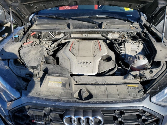 2021 Audi SQ5 Premium Plus with VIN WA1B4AFY8M2053906, listed as a Copart auction lot 88301095 with 60,036 mi miles and Salvage Title. Bid and sale history available at carsss.com. Image 12.
