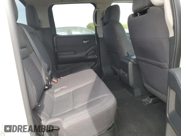 2022 Nissan Frontier SV with VIN 1N6ED1EK1NN647475, listed as a Copart auction lot 58394895 with 47,302 mi miles and Salvage title. Bid and sale history available at DreamBid. Image 4.