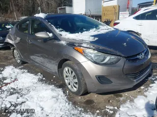 2012 Hyundai Elantra Limited with VIN 5NPDH4AE9CH113657, listed as a IAAI auction lot 41613854 with 158,010 mi miles. Bid and sale history available at carsss.com. Image 1.
