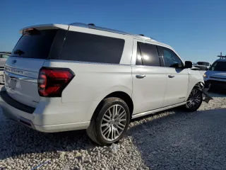 2023 Ford Expedition Max Platinum z VIN 1FMJK1M86PEA10044, wystawiony jako Copart lot #73521304 z przebiegiem 46 467 mil mil oraz Szkoda całkowita • Salvage title. Historia ofert i sprzedaży dostępna na DreamBid. Obrazek 3.