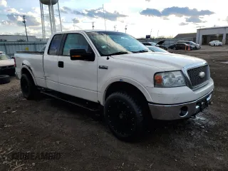 2008 Ford F-150 XLT with VIN 1FTPX14V88FB83579, listed as a Copart auction lot 47193245 with 159,637 mi miles and Salvage Title. Bid and sale history available at carsss.com. Image 4.