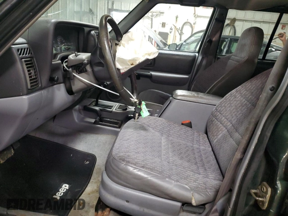 1998 Jeep Cherokee Sport with VIN 1J4FJ68S3WL146331, listed as a Copart auction lot 49420995 with 200,040 mi miles and Salvage Title. Bid and sale history available at carsss.com. Image 7.