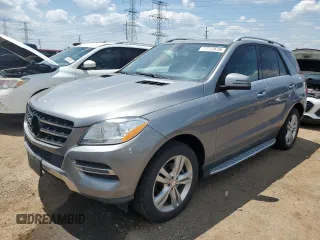 2015 Mercedes-Benz M 350 with VIN 4JGDA5HB3FA612466, listed as a Copart auction lot 63082615 with 74,675 mi miles and Clean title. Bid and sale history available at DreamBid. Image 1.