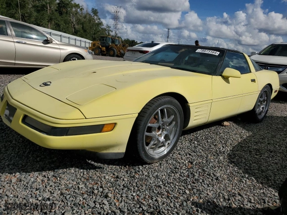 1992 Chevrolet Corvette with VIN 1G1YY23PXN5109648, listed as a Copart auction lot 78973164 with 0 mi miles and Salvage Title. Bid and sale history available at carsss.com. Image 1.