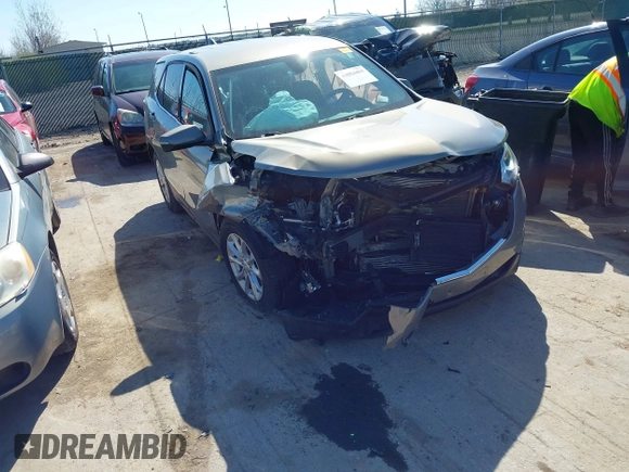 2019 Chevrolet Equinox LT with VIN 3GNAXKEV0KS543190, listed as a IAAI auction lot 42054455 with Not Provided miles and . Bid and sale history available at DreamBid. Image 1.