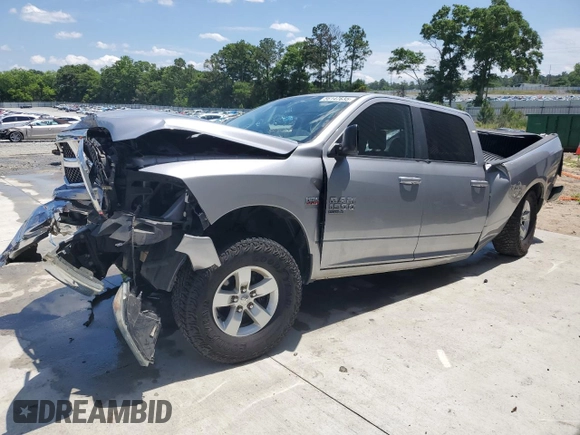 2019 Ram 1500 Big Horn with VIN 1C6RR7TT6KS714855, listed as a Copart auction lot 56147635 with 104,312 mi miles and Non repairable. Bid and sale history available at DreamBid. Image 1.