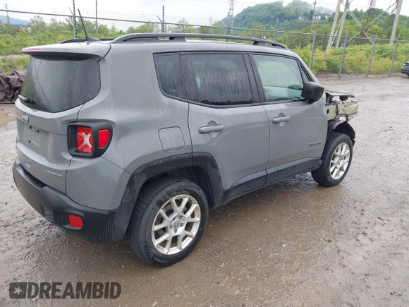 2020 Jeep Renegade Sport with VIN ZACNJBAB1LPL94733, listed as a IAAI auction lot 42310383 with 63,653 mi miles and . Bid and sale history available at DreamBid. Image 4.