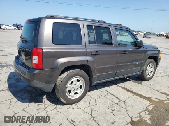 2016 Jeep Patriot Sport with VIN 1C4NJPBA9GD754003, listed as a Copart auction lot 62063535 with 64,667 mi miles and Salvage title. Bid and sale history available at DreamBid. Image 3.