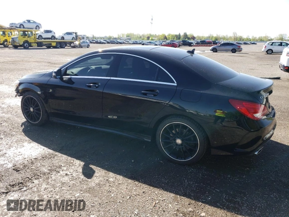 2014 Mercedes-Benz CLA 250 z VIN WDDSJ4GB1EN117302, wystawiony jako Copart lot #56495465 z przebiegiem 105 386 mil mil oraz Szkoda całkowita • Salvage title. Historia ofert i sprzedaży dostępna na DreamBid. Obrazek 2.