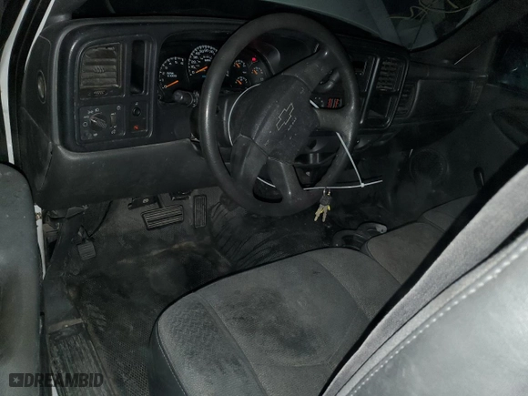 2005 Chevrolet Silverado 1500 Work Truck with VIN 1GCEC14X95Z110879, listed as a Copart auction lot 82676174 with 206,502 mi miles and Salvage Title. Bid and sale history available at carsss.com. Image 8.