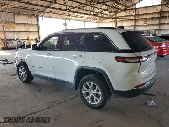 2023 Jeep Grand Cherokee Limited with VIN 1C4RJGBG8PC564219, listed as a Copart auction lot 53923505 with 49,016 mi miles and Salvage title. Bid and sale history available at DreamBid. Image 2.