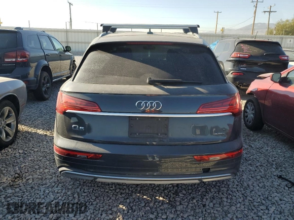 2021 Audi Q5 Prestige with VIN WA1CAAFY3M2097230, listed as a Copart auction lot 72965054 with 0 mi miles and Salvage Title. Bid and sale history available at carsss.com. Image 6.