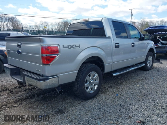 2013 Ford F-150 XL with VIN 1FTFW1EF1DFC24375, listed as a IAAI auction lot 41977313 with 326,090 mi miles. Bid and sale history available at carsss.com. Image 4.