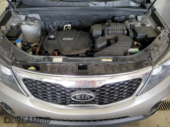 2012 Kia Sorento LX with VIN 5XYKT3A68CG249116, listed as a Copart auction lot 53667345 with 100,036 mi miles and Clean Title. Bid and sale history available at DreamBid. Image 12.