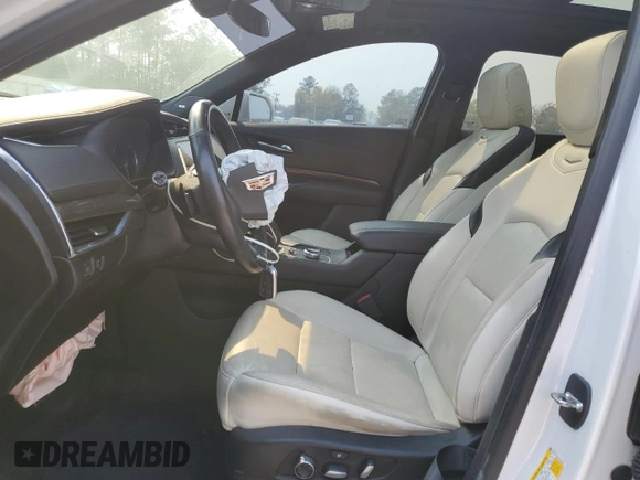 2019 Cadillac XT4 FWD Sport with VIN 1GYFZER47KF160325, listed as a Copart auction lot 50920065 with 56,902 mi miles and Non repairable. Bid and sale history available at DreamBid. Image 7.