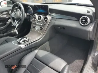2022 Mercedes-Benz C 300 with VIN W1KWJ8DB3NG107789, listed as a Copart auction lot 59398755 with 63,435 mi miles and Salvage title. Bid and sale history available at DreamBid. Image 8.