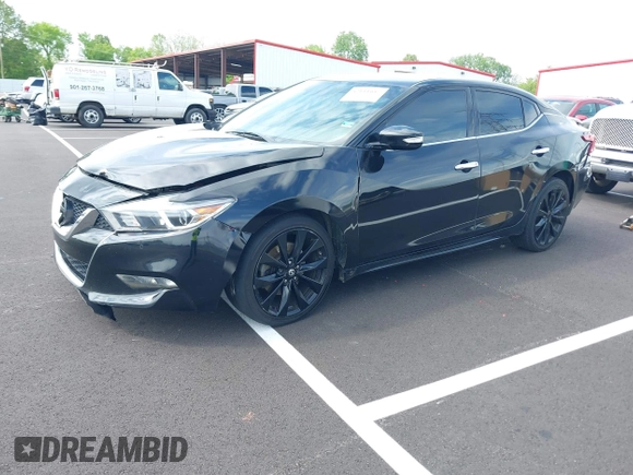 2017 Nissan Maxima SV with VIN 1N4AA6AP8HC380057, listed as a IAAI auction lot 42111657 with 260,675 mi miles and . Bid and sale history available at DreamBid. Image 2.