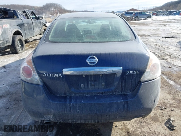 2009 Nissan Altima 2.5 with VIN 1N4AL21E19N458024, listed as a IAAI auction lot 41413491 with 120,982 mi miles. Bid and sale history available at carsss.com. Image 16.