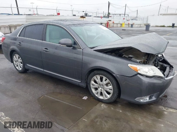 2011 Toyota Avalon with VIN 4T1BK3DB1BU426397, listed as a IAAI auction lot 41924264 with 65,811 mi miles and . Bid and sale history available at DreamBid. Image 1.