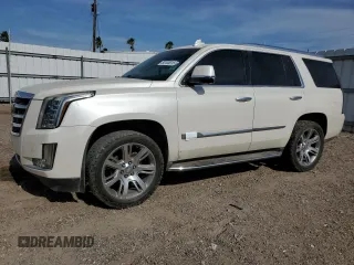2015 Cadillac Escalade Luxury z VIN 1GYS4MKJ8FR537207, wystawiony jako Copart lot #53105315 z przebiegiem 242 400 mil mil oraz Szkody całkowita. Historia ofert i sprzedaży dostępna na DreamBid. Obrazek 1.