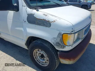 2002 Ford Econoline Cargo with VIN 1FTRE14272HA57164, listed as a IAAI auction lot 42071945 with 236,387 mi miles. Bid and sale history available at carsss.com. Image 16.