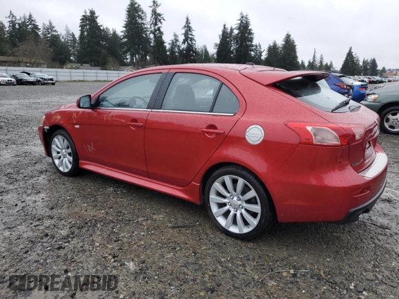 2011 Mitsubishi Lancer with VIN JA32Y6HV4BU034165, listed as a Copart auction lot 85783924 with 87,494 mi miles and Salvage Title. Bid and sale history available at DreamBid. Image 2.