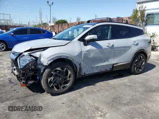2025 Kia Sportage SX-Prestige z VIN 5XYK53DF9SG243071, wystawiony jako Copart lot #48210595 z przebiegiem 10 617 mil mil oraz Szkoda całkowita • Salvage title. Historia ofert i sprzedaży dostępna na DreamBid. Obrazek 1.