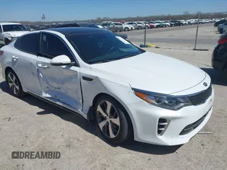 2017 Kia Optima SX with VIN 5XXGW4L25HG166929, listed as a IAAI auction lot 41837780 with 59,722 mi miles. Bid and sale history available at carsss.com. Image 1.