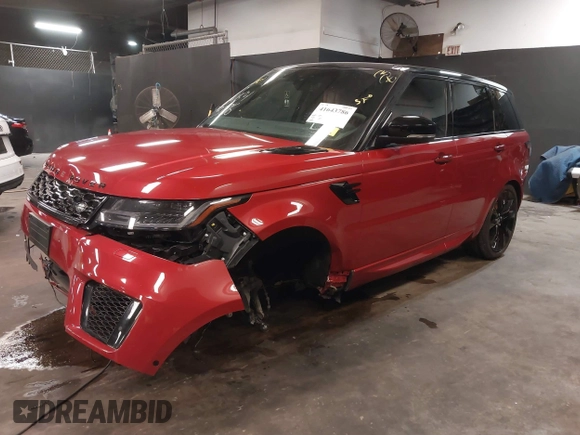 2022 Land Rover Range Rover Sport HST with VIN SALWS2RU5NA220721, listed as a IAAI auction lot 41643786 with 28,165 mi miles and . Bid and sale history available at DreamBid. Image 19.