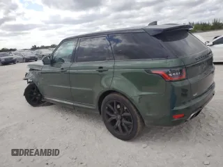 2020 Land Rover Range Rover Sport SVR z VIN SALWZ2RE5LA743951, wystawiony jako Copart lot #54134265 z przebiegiem 124 183 mil mil oraz Nie do naprawy • Non repairable. Historia ofert i sprzedaży dostępna na DreamBid. Obrazek 2.