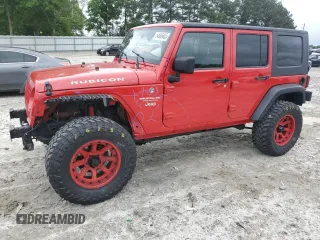 2008 Jeep Wrangler Unlimited X with VIN 1J4GA39118L607733, listed as a Copart auction lot 54506485 with 114,975 mi miles and Salvage Title. Bid and sale history available at DreamBid. Image 1.