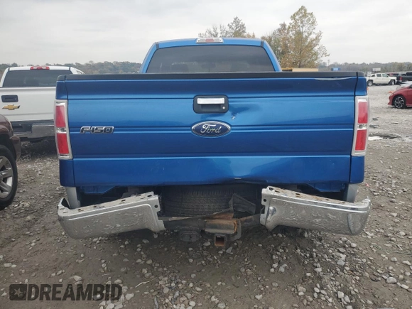 2009 Ford F-150 STX with VIN 1FTRX128X9FA50992, listed as a Copart auction lot 77901894 with 111,609 mi miles and Salvage Title. Bid and sale history available at carsss.com. Image 6.