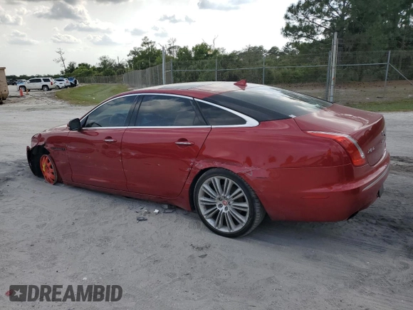 2015 Jaguar XJ with VIN SAJWA2GZ4F8V85085, listed as a Copart auction lot 45409105 with 91,137 mi miles and Non Repairable. Bid and sale history available at carsss.com. Image 2.