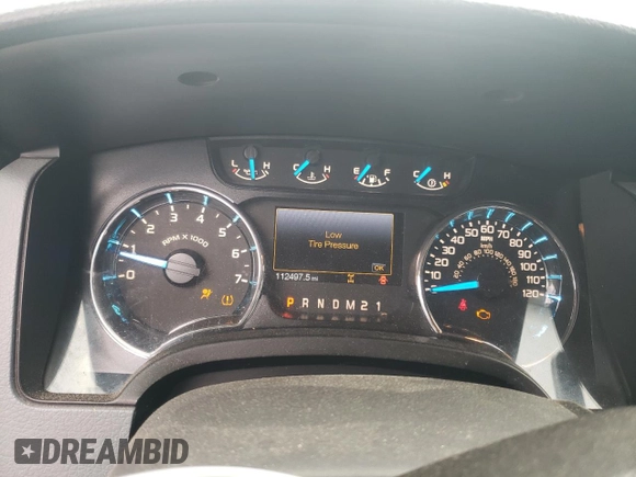 2014 Ford F-150 XL with VIN 1FTFX1ET0EKE46899, listed as a Copart auction lot 51580945 with 112,497 mi miles and Salvage Title. Bid and sale history available at carsss.com. Image 9.