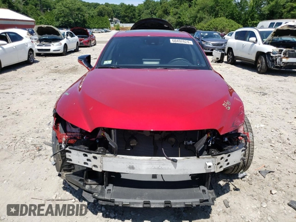 2023 Lexus IS with VIN JTHGZ1E2XP5029098, listed as a Copart auction lot 60492824 with 8,314 mi miles and Salvage Title. Bid and sale history available at carsss.com. Image 5.