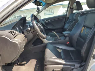 2010 Acura TSX with VIN JH4CU2F62AC023206, listed as a Copart auction lot 62390285 with Not provided miles and Salvage title. Bid and sale history available at DreamBid. Image 7.