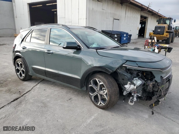 2024 Kia Niro SX Touring with VIN KNDCT3LE6R5128367, listed as a Copart auction lot 44777905 with 27,951 mi miles and Salvage Title. Bid and sale history available at carsss.com. Image 4.