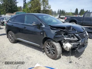 2015 Lexus RX 350 with VIN 2T2BK1BA9FC328753, listed as a Copart auction lot 55903305 with 104,891 mi miles and Salvage Title. Bid and sale history available at DreamBid. Image 4.