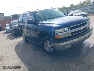 2003 Chevrolet Tahoe LS with VIN 1GNEC13Z43R184184, listed as a IAAI auction lot 41814758 with 1 mi miles. Bid and sale history available at carsss.com. Image 1.
