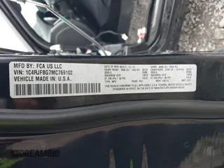 2021 Jeep Grand Cherokee Limited with VIN 1C4RJFBG7MC769102, listed as a IAAI auction lot 42021147 with 30,415 mi miles and . Bid and sale history available at DreamBid. Image 9.