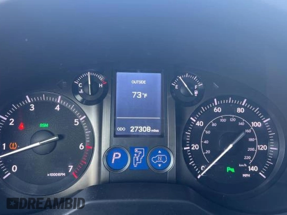 2017 Lexus GX 460 with VIN JTJJM7FX2H5162116, listed as a Copart auction lot 80567644 with 27,308 mi miles and Salvage title. Bid and sale history available at DreamBid. Image 8.